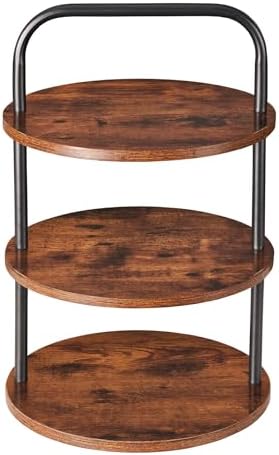 Cupcake Stand, Tower-Style for 50 Cupcakes - Large 3-Tier Dessert Table Display & Serving Tray Set, Tiered MDF
