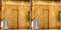 Curtain Lights 6.6x6.6ft, 200 LED String Lights with Remote 8 Modes Dimmable Timer, USB Power Fairy Light for