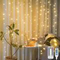 Curtain Lights for Bedroom, 150 Led Hanging String Light Outdoor, Fairy Curtain Lights Indoor for Christmas