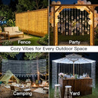 Curtain Lights Untangled,450 LED Hanging Lights with Hooks, Waterproof Window Lights for Christmas, Dorm, Wall, alternate