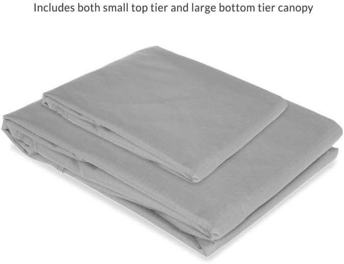 Custom Fit Replacement Canopy Top Cover Compatible with The Happatio Egeiroslife Hpo-Zpty-Z, El-Zpty-H-Wh4 10' x, alternate