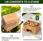 Cute Cardboard Charcuterie Boards with Lid Heavy Duty 10PK, Oil-Proof Pastry Box w/ Wax Paper, Disposable, alternate view 4