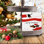 Dachshund Christmas Decor, Merry Christmas Weiner Dog Decorations, alternate view 7