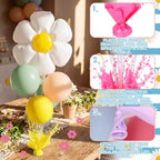 Daisy Party Balloons Stand Kit 6 Sets, Colorful in 40 inches in Colorful, alternate view 5