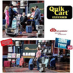dbest Products Quik Cart Extended Collapsible Rolling Crate - Gray & Black, alternate view 6