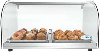 DC-1C Bakery Display Case, 0.88 Cu. Ft - 1 Shelves, Clear in 22 in. - 1 Shelf in Clear