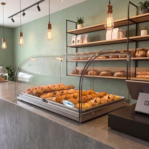DC-1C Bakery Display Case, 0.88 Cu. Ft - 1 Shelves, Clear in 22 in. - 1 Shelf in Clear, alternate view 5