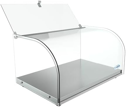DC-1C Bakery Display Case, 0.88 Cu. Ft - 1 Shelves, Clear in 22 in. - 1 Shelf in Clear, alternate view 6