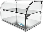 DC-2C 22" Commercial Countertop Bakery Display Case with Front Curved Glass and Rear Door - 1.5 cu. ft. in 22, alternate view