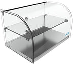 DC-2C 22" Commercial Countertop Bakery Display Case with Front Curved Glass and Rear Door - 1.5 cu. ft. in 22, alternate view