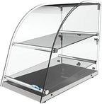 DC-2CN Bakery Display Case, 2.4 Cu. Ft - 2 Shelves in 14 in. - 2 Shelves in Black, alternate view 4