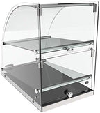 DC-2CN Bakery Display Case, 2.4 Cu. Ft - 2 Shelves in 14 in. - 2 Shelves in Black, alternate view 6
