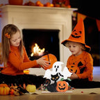 Decorations Indoor Wooden Black Cat Decor Ghost Table Sign Pumpkin Table Centerpieces Standing Tabletop, alternate view 5