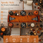 Decorations - Spider Web Witch Hat Table Runner, alternate view 5