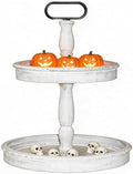 Decorative Trays - Two Tiered Tray Stand Rustic Tiered Tray Decor 2 Tiered Tray Serving Tray Seasonal & Holiday
