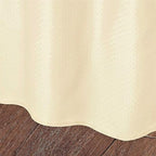 Decorator Table Skirt Ruffled Fabric Diamond Pattern Hook-and-Loop, Wedding Trade Baby Event Buffet, 10 Feet x, alternate