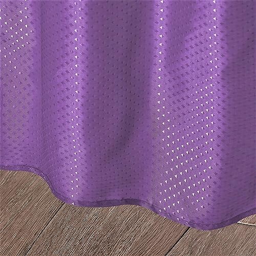 Decorator Table Skirt Ruffled Fabric Diamond Pattern Hook-and-Loop, Wedding Trade Baby Event Buffet, 10 Feet x, alternate