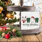 Dental Christmas Decor, Cute Christmas Teeth Wooden Sign Decorations, alternate view 7