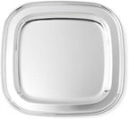 Derby Silverplate Square Serving Tray, 11-Inch in Silver