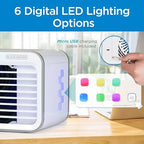 Desktop Air Cooler, Personal Portable Fan with 3-Speeds, Evaporative Air Cooler with 0.5L Water Tank, Air Cooler, alternate