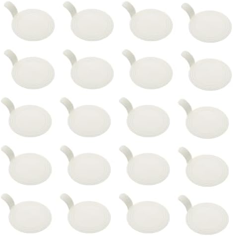 Dessert Trays 100 pcs Round Cake Boards Mousse Serving Trays Plastic Pastry Bases for Party Baking Food Display