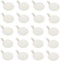 Dessert Trays 100 pcs Round Cake Boards Mousse Serving Trays Plastic Pastry Bases for Party Baking Food Display