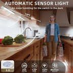 Dimmable Under Cabinet Lighting, Wireless Motion Sensor Light, 5 Pack, alternate view 2