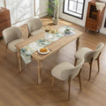 Dining Chairs Set of 4 Modern Kitchen Dining Room Chairs Khaki