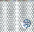 Disco Dancing Ball Shaped Party Backdrop - 3.2ft x 6.5ft - 2 Packs