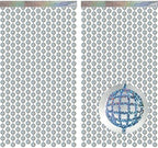Disco Dancing Ball Shaped Party Backdrop - 3.2ft x 6.5ft - 2 Packs