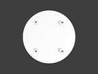 Display Cake Board Footed Round 19.6 Inch Diameter in White, alternate view 3