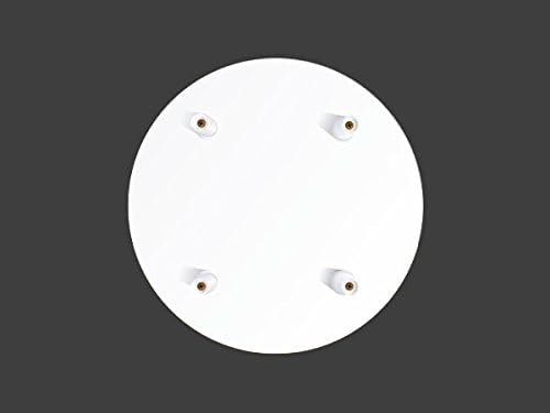 Display Cake Board Footed Round 19.6 Inch Diameter in White, alternate view 3
