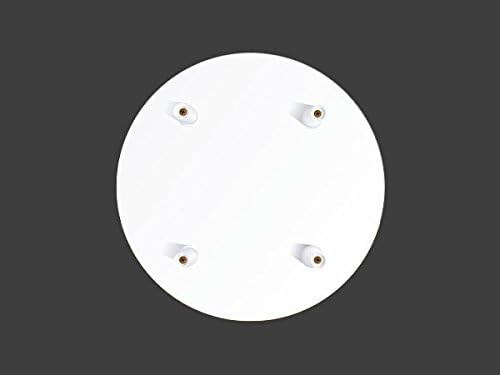 Display Cake Board Footed Round 5.9 Inch Diameter in White, alternate view 3