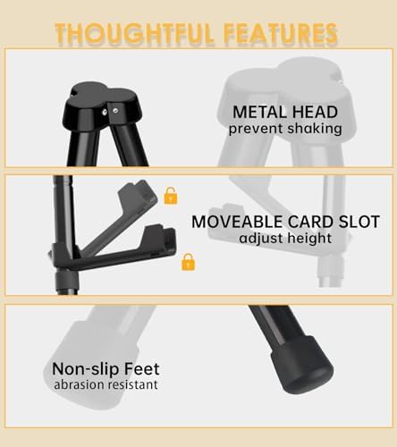 Display Easel Stand for Sign, Lightweight Tripod with Bag, Portable Adjustable Artist Easels for Outdoor, alternate view 4