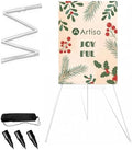 Display Easel Stand for Sign, Lightweight Tripod with Bag, Portable Adjustable Artist Easels for Outdoor