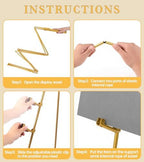 Display Easel Stand for Sign, Lightweight Tripod with Bag, Portable Adjustable Artist Easels for Outdoor, alternate view 6