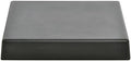 Display Riser Black Melamine Bamboo Square - 12" L x 12" W x 2" H in Black