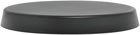 Display Riser Round Black Melaboo - 12" Dia x 2" H in Black