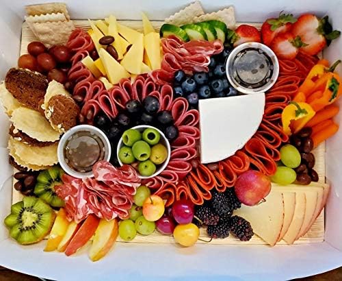 Disposable Bamboo 14" x 10" Trays (10 Pieces) Bamboo Serving Platters, Disposable Boards, Dinnerware For, alternate view 7