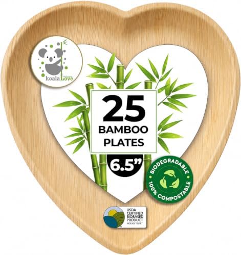 Disposable Bamboo Tray and Oval Platter Disposable Charcuterie Boards Plates and Party Platters Trays Eco