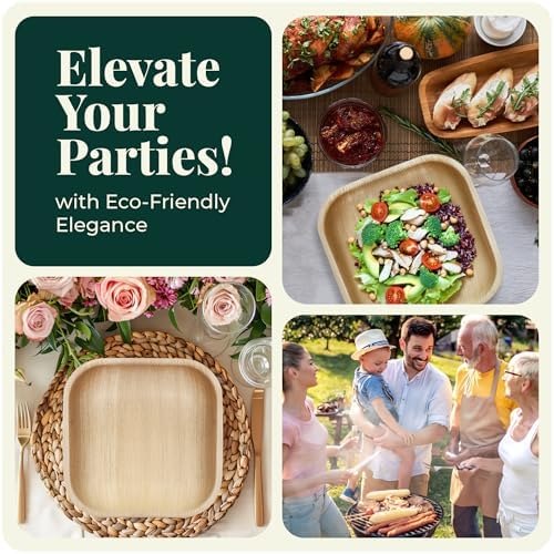 Disposable Bamboo Tray and Oval Platter Disposable Charcuterie Boards Plates and Party Platters Trays Eco, alternate view 4
