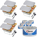 Disposable Chafing Dish Buffet Set, 30-Piece Full Size