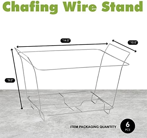 Disposable Chafing Dish Buffet Set, Food Warmers for Parties, Complete 39 Pcs of Chafing Servers with Covers, alternate view