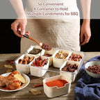 Divided Serving Tray with Lid and Handle - Snackle Box Charcuterie Container for Portable Snack Platters - Clear, alternate