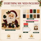DIY Christmas Pearl Diamond Painting Art Kit with Frame, Home Wall Decor Art Craft Kit, Holiday Christmas Wall, alternate