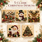 DIY Christmas Pearl Diamond Painting Art Kit with Frame, Home Wall Decor Art Craft Kit, Holiday Christmas Wall, alternate
