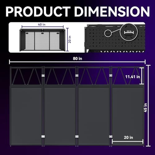 DJ Facade Booth Portable DJ Booth Table, Folding 2-Tier Workstation Table with Cable Management Holes, alternate view 4