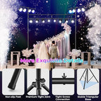 DJ Light Stand, 14FT Lighting Truss System with 32 Lights Hold 220LBS Capacity, 11-Level Adjustable Heights, alternate view 6