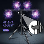 DJ Light Stand Heavy Duty Par Can Tripod T-Bar Stage Lights Stand Adjustable 39-70 Inch DJ Lighting Tripod Mount, alternate