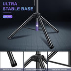DJ Light Stand Heavy Duty Par Can Tripod T-Bar Stage Lights Stand Adjustable 39-70 Inch DJ Lighting Tripod Mount, alternate